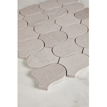 Toru Grey Travertine Mosaic Tile